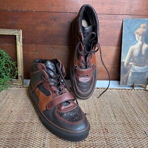Louis Vuitton Tower High Top Sneaker in Brown Tones Size 12 Men